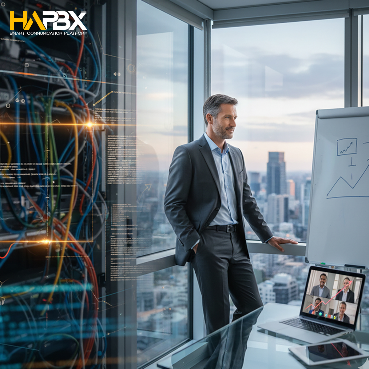 When Asterisk maintenance slowed us down, HAPBX moved us forward.