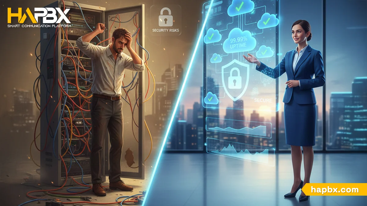 Don't waste time and resources trying to Build a PBX! Discover the highly reliable HAPBX Cloud solution, ready for your enterprise needs.