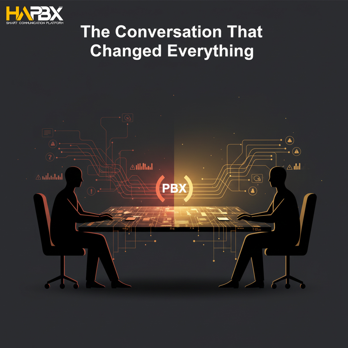 As your business scales,
FreePBX becomes a risk — HAPBX becomes the platform.