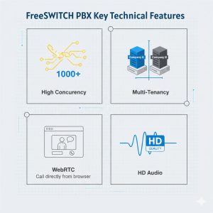 FreeSWITCH PBX Key Technical Features
