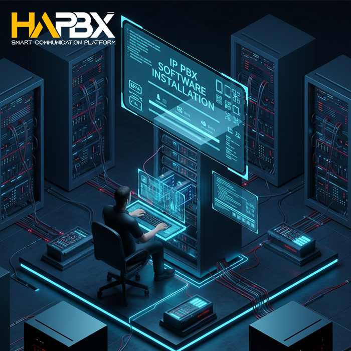 Setting up an IP PBX system