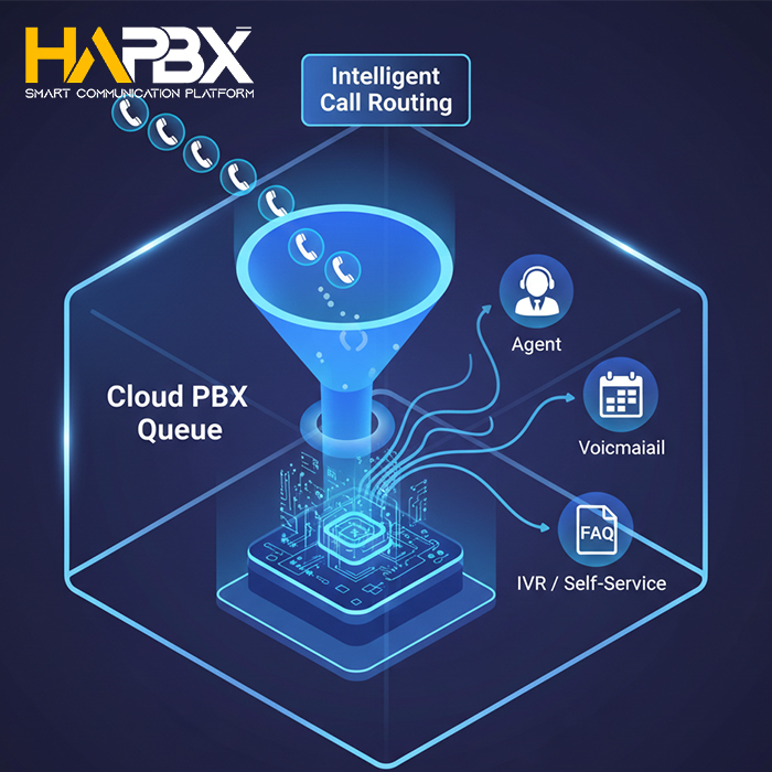 How HaPBX Implements Cloud PBX Call Queues Best Practices