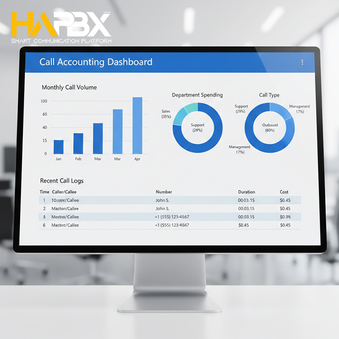 Basic types of PBX call accounting software